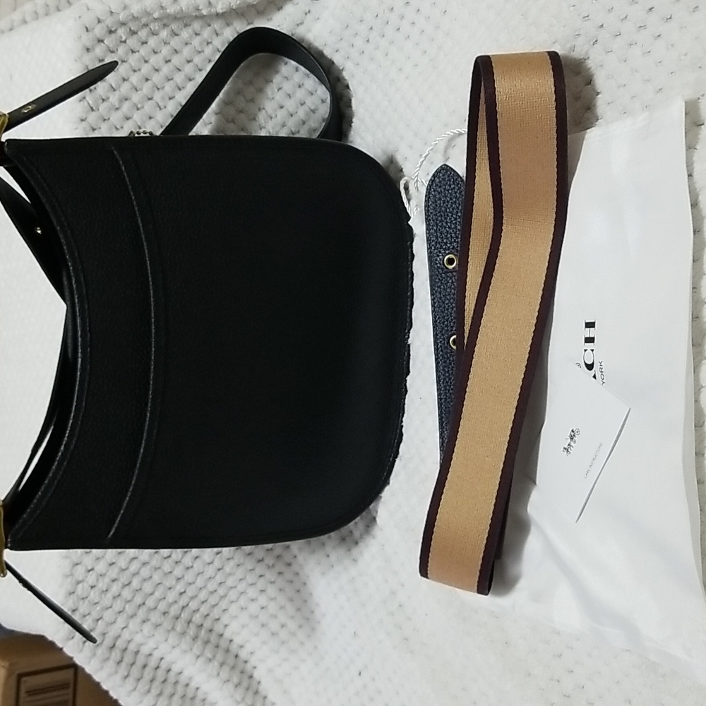 Coach emery black with extra strap
